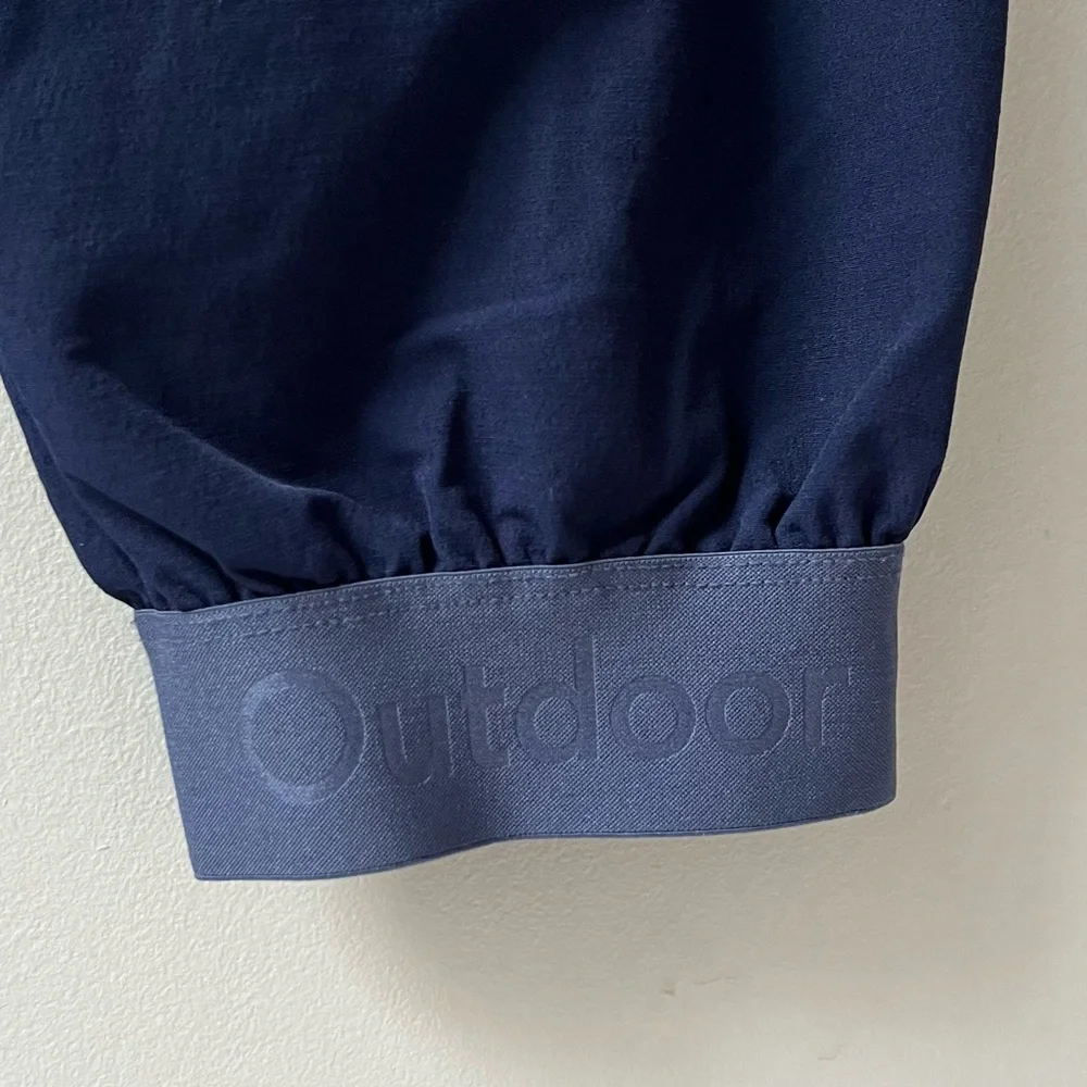 Outdoor Voices | Blue RecTrek Electric Navy Performance Elastic Logo Jogger Pant
